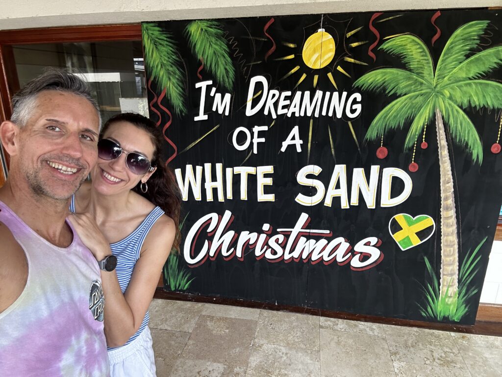 Sign: I'm Dreaming of a White Sand Christmas