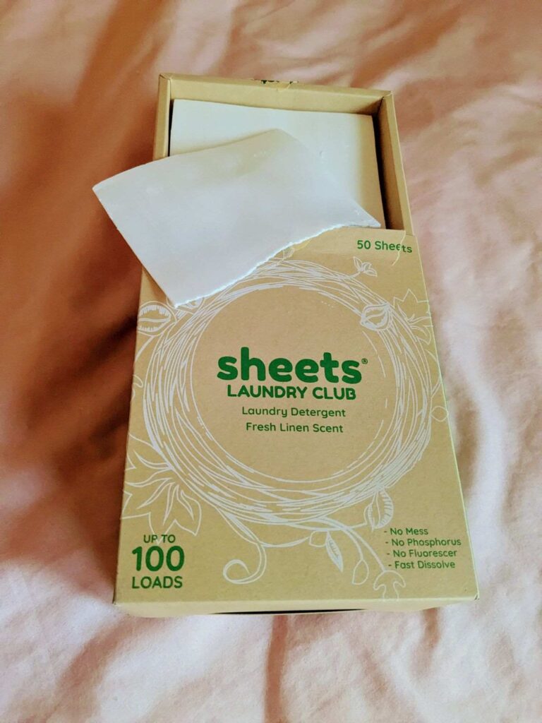 Sheets Laundry Club Box