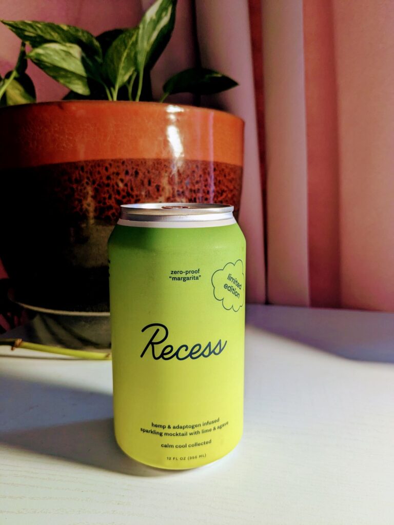 Can of Recess drink